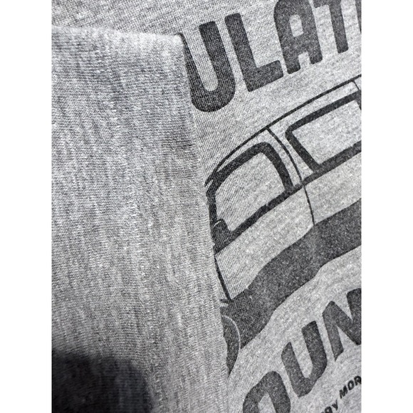 Women's M Grey  Regulators Mount Up Print Shirt Mini Van - Picture 2 of 5